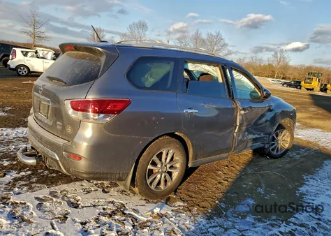 2015 Nissan Pathfinder S from USA, damaged, VIN 5N1AR2MM9FC664397